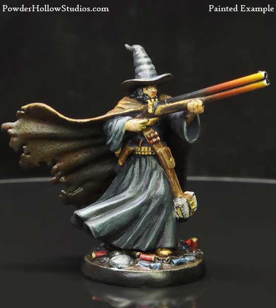 Skull Dice - White Resin with Black Skull Design